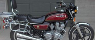 &#39;Honda motorcycle&#39; title= &quot;Honda CB 750 motorcycle: photo, review, technical specifications, reviews - News4Auto.ru