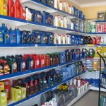 The store has a huge selection of motor lubricants