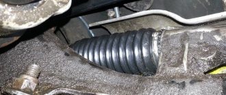 Replacing the steering rack boot: choosing a quality part